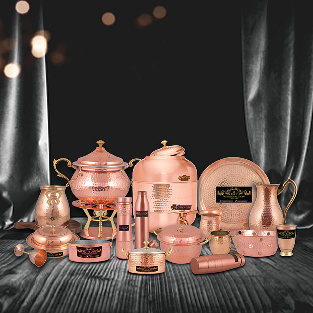 Copper dinnerware cheap