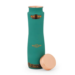 Copper Bottle Velvet Touch Silk Finish By Crockery Wala & Company - CROCKERY WALA AND COMPANY 