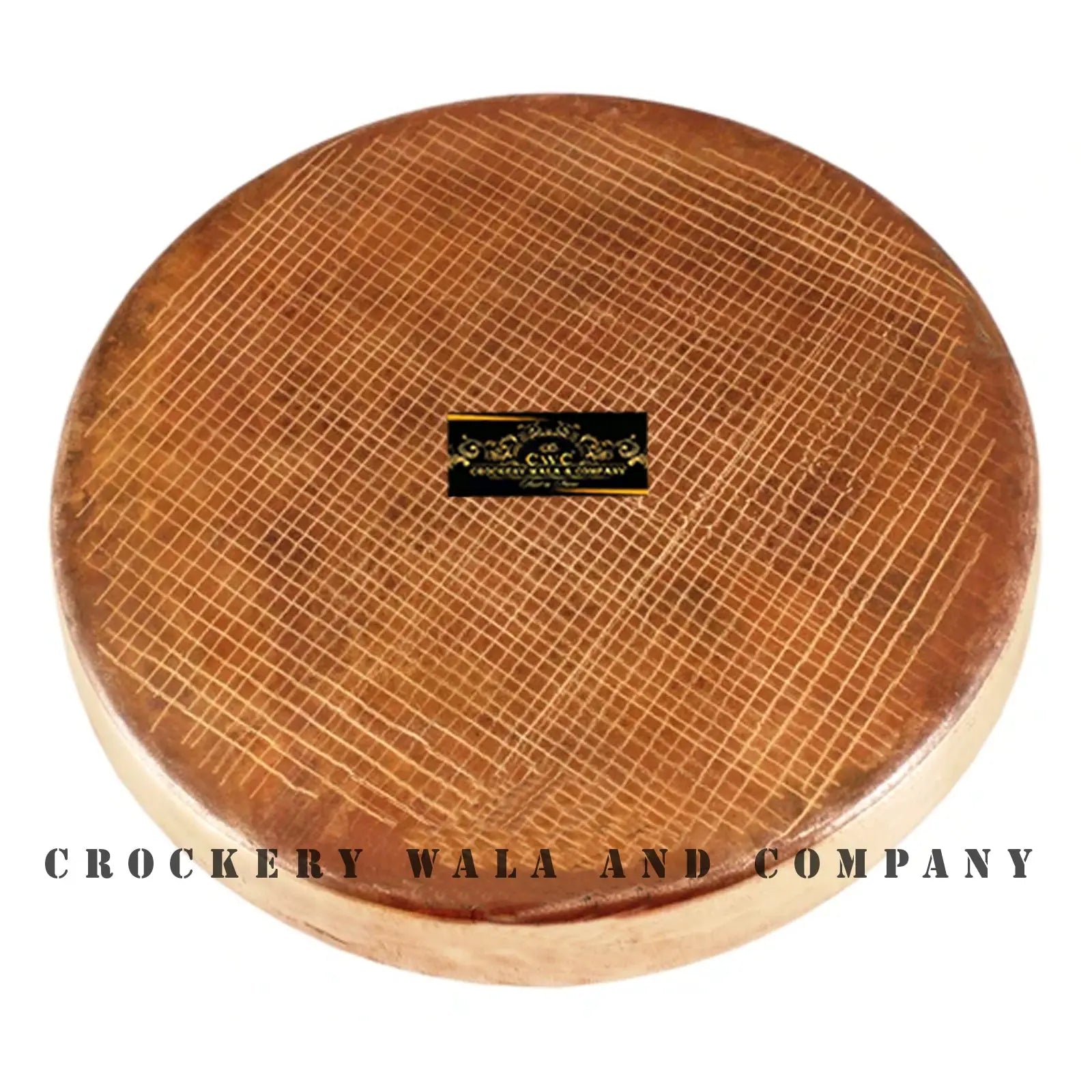 Bronze Thali 11 inches - CROCKERY WALA AND COMPANY 