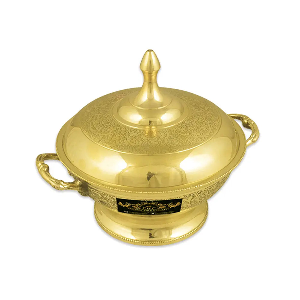 Pure brass dinner online set