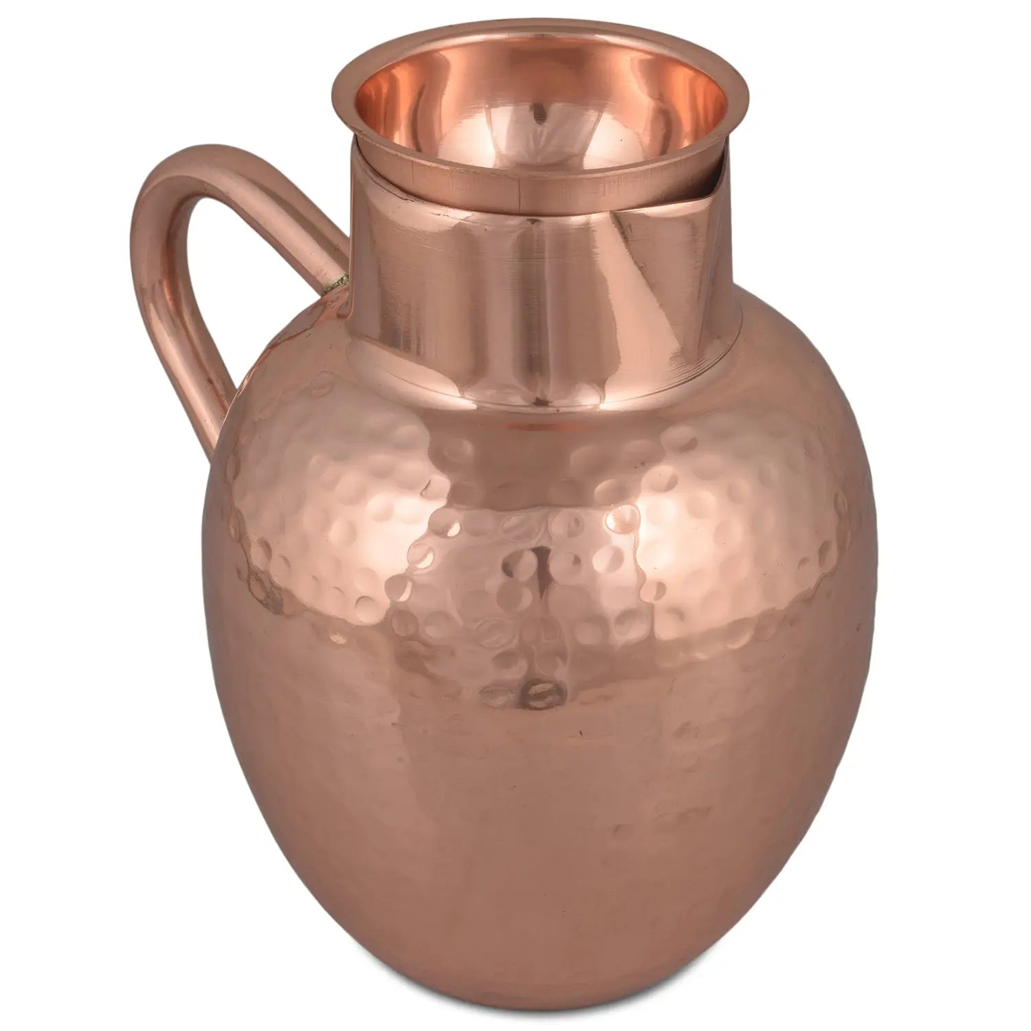 Pure Copper Jug Apple Design - CROCKERY WALA AND COMPANY 