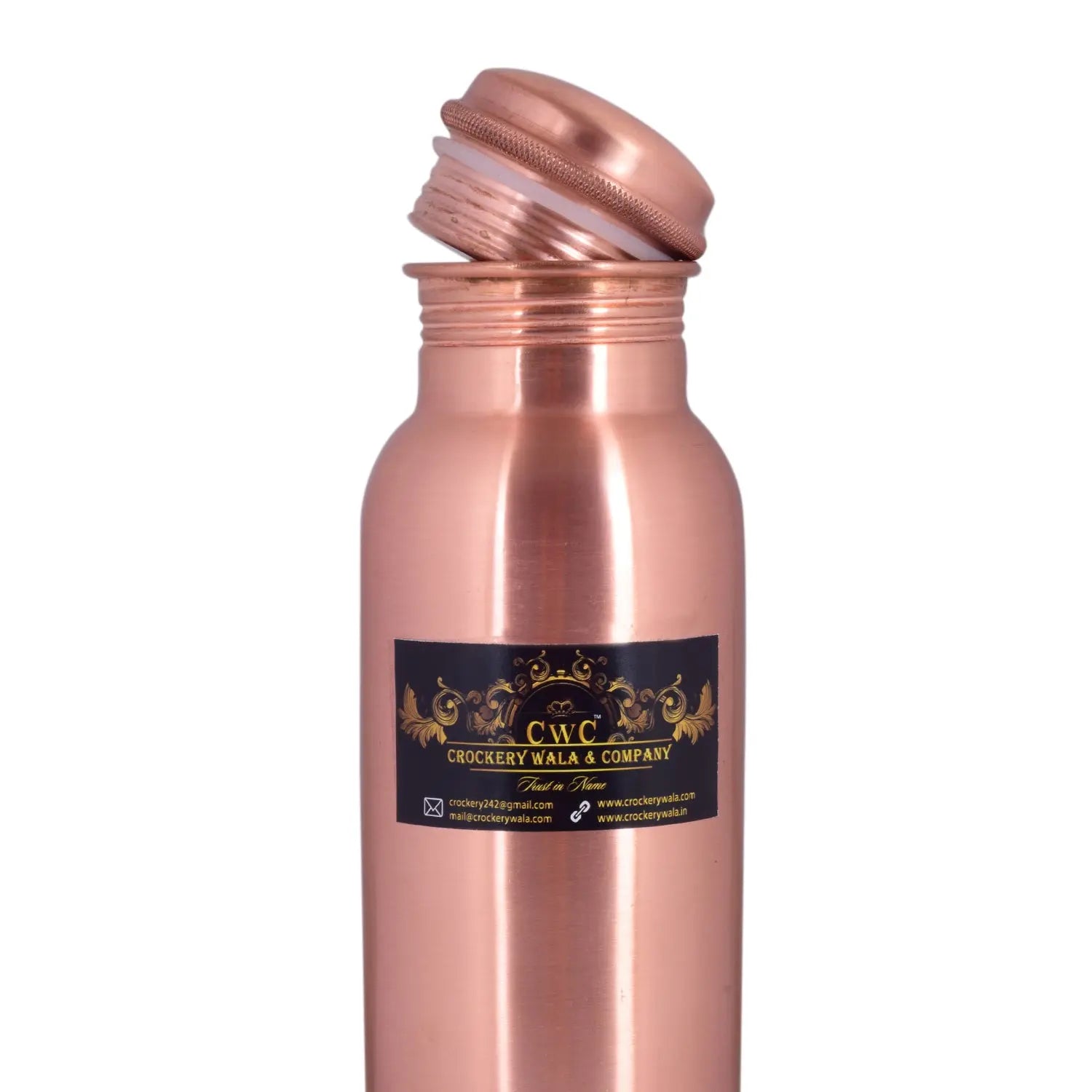 COPPER WATER BOTTLE MATTE FINISH