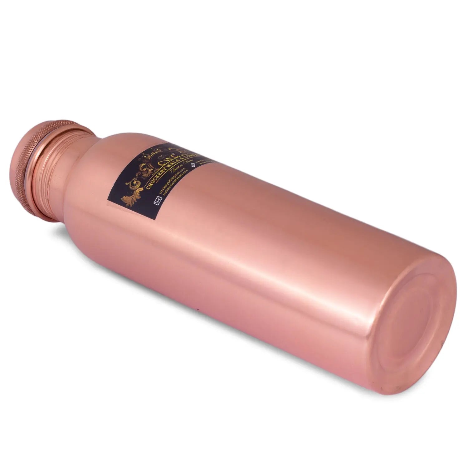 MATTE FINISH COPPER WATER BOTTLE 1100ML