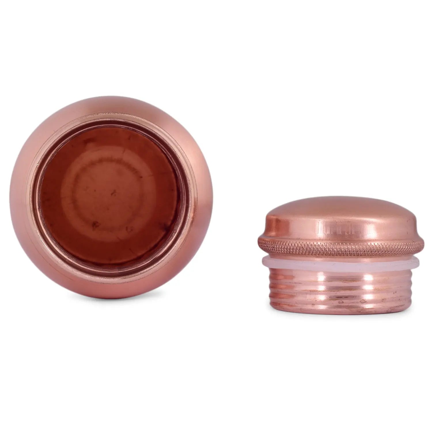 CROCKERY WALA AND COMPANY Pure Copper Bottle Hammered , 1100 ml - Crockery Wala And Company