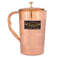 CROCKERY WALA AND COMPANY Copper Jug Luxury, 1600 ml - Crockery Wala And Company