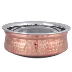 Pure Copper Handi For Serving Food - CROCKERY WALA AND COMPANY 