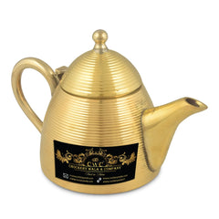 Brass Designer Kettle For Tea Lining Design - CROCKERY WALA AND COMPANY 