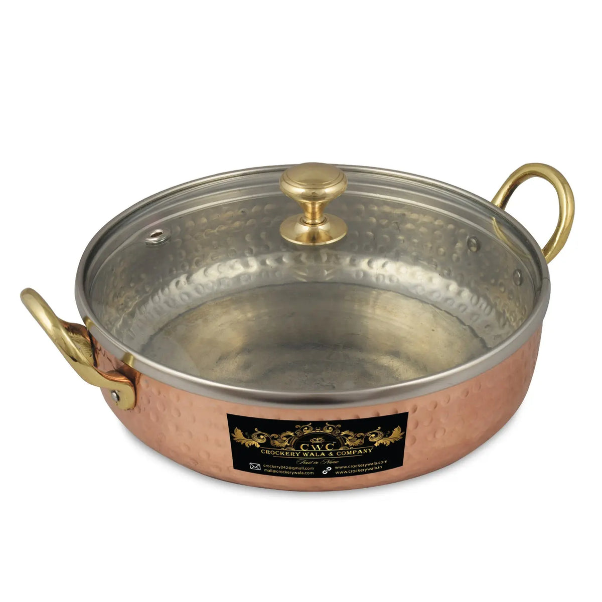 Pure Copper Kalai FryPot 