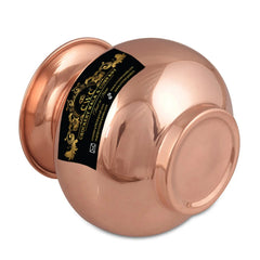 Pure Copper Lota Kalash Vessel Premium Look - CROCKERY WALA AND COMPANY 