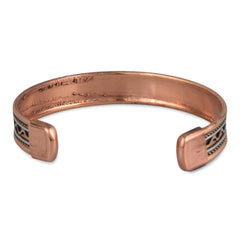 Copy of Crockery Wala & Company Copper Magnetic Bangle/Bracelet For Good Helath Free Size d2 - Crockery Wala And Company