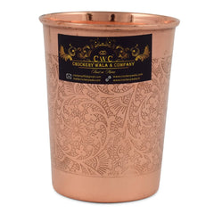 Pure Copper Glass Itching - CROCKERY WALA AND COMPANY 